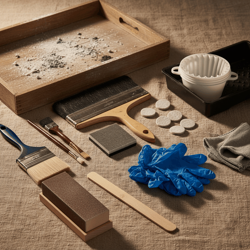 Accessoires entretien bois indispensables