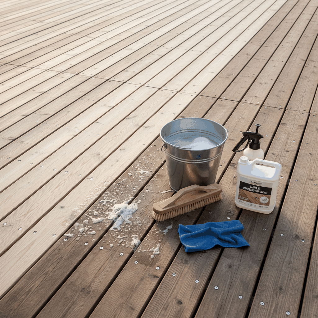 Entretien bois autoclave terrasse