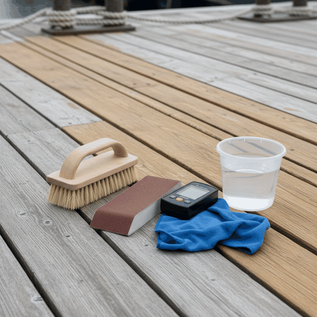 Entretien bois marin kit