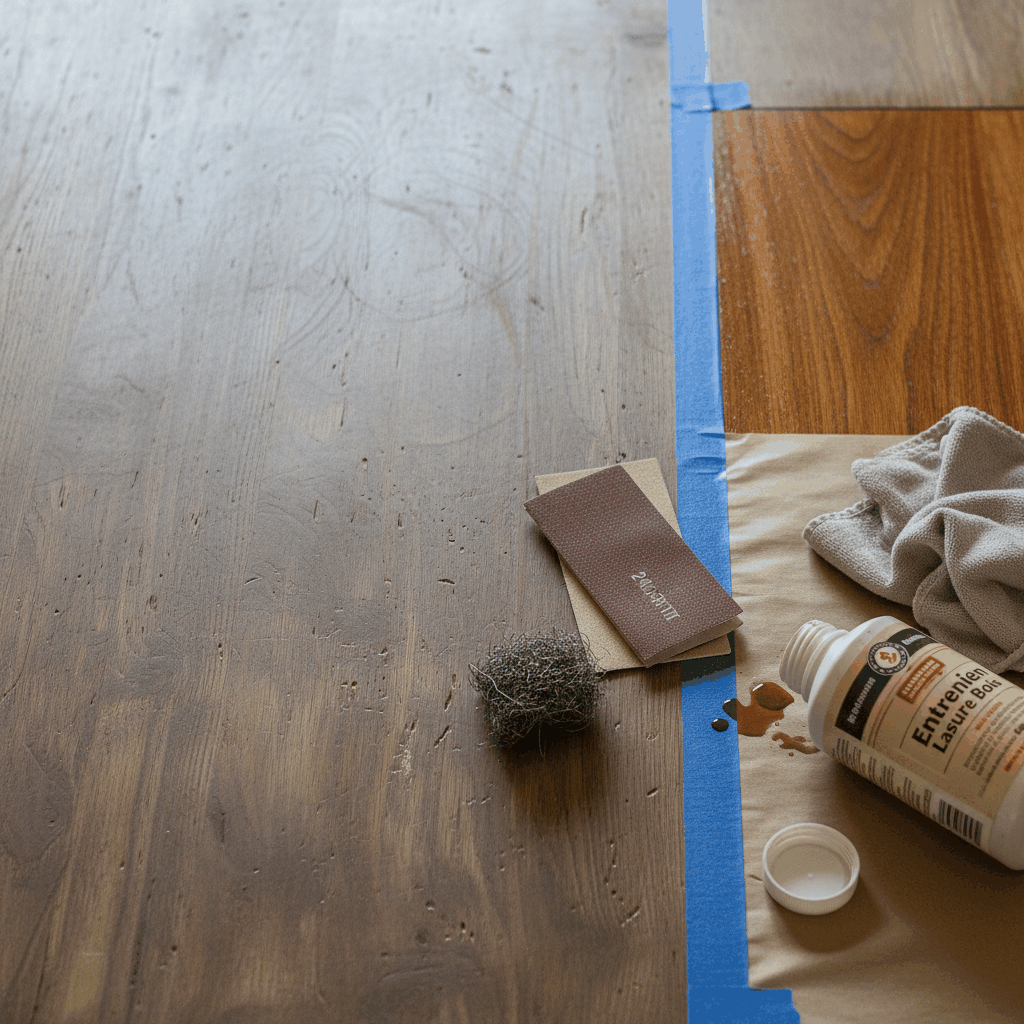 Entretien et rénovation d’une lasure