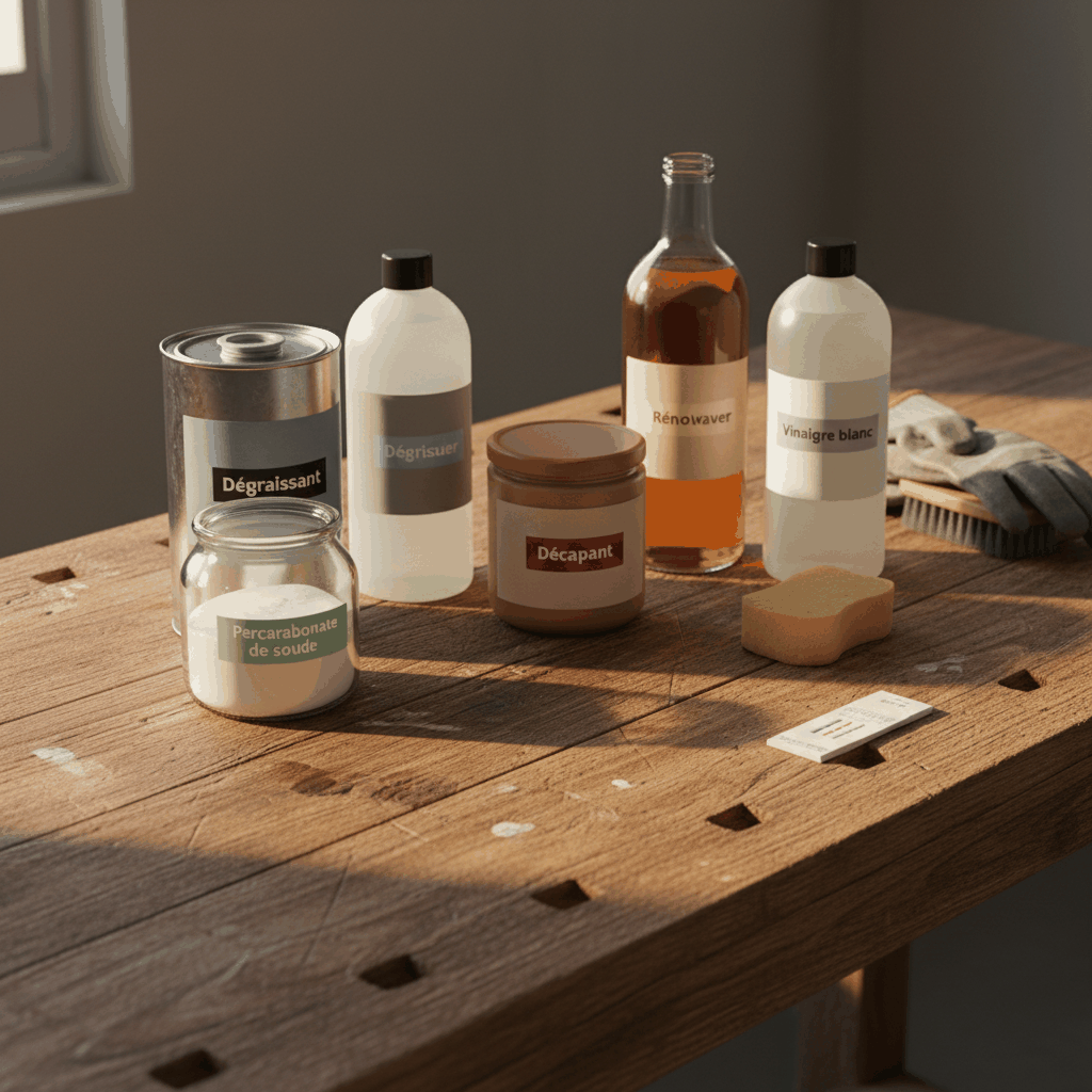 Gamme nettoyants bois