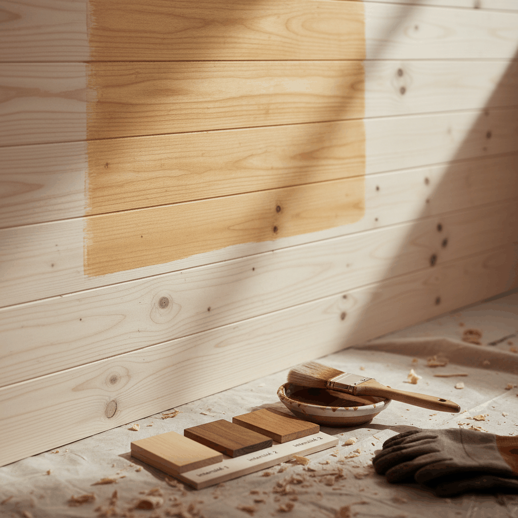 Lasure bois intérieur application