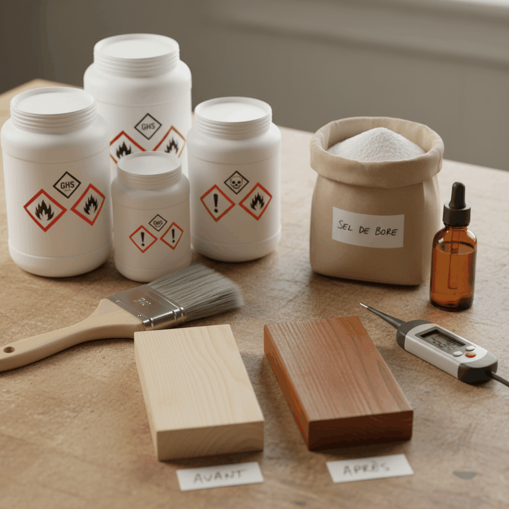 Produits chimiques vs naturels bois