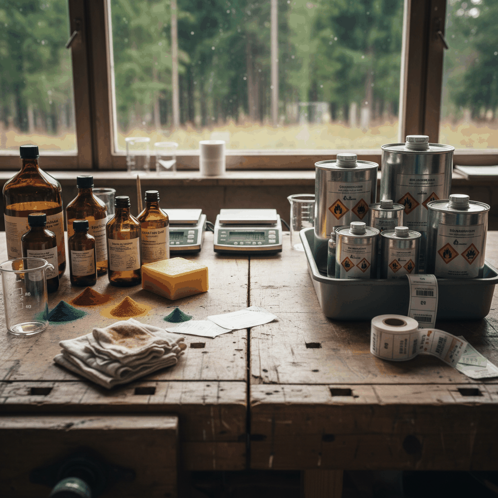 Produits écologiques vs chimiques pour le bois