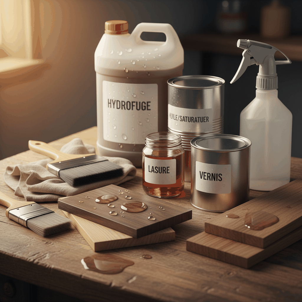 Produits hydrofuges et finitions pour bois