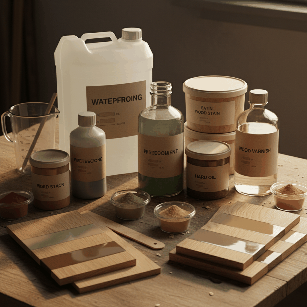 Produits traitement bois atelier