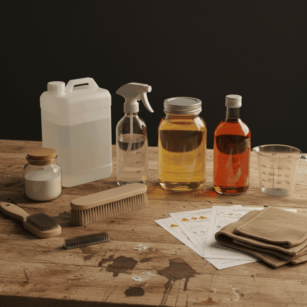 Produits traitement bois fongicides et huiles