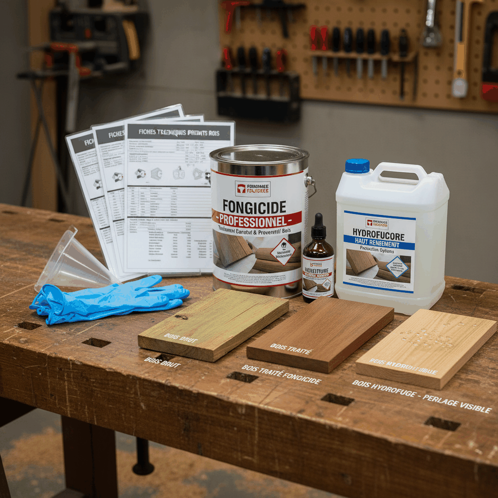 Produits traitement bois pro