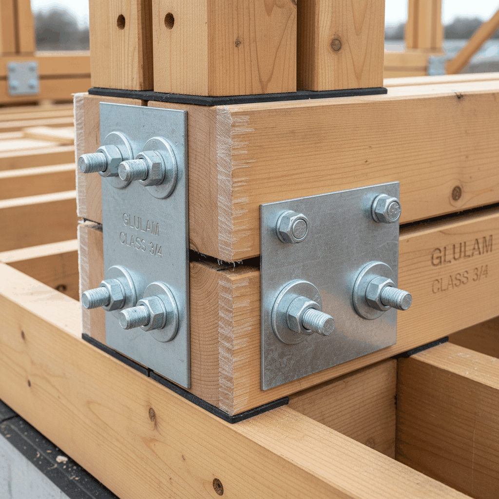 Détails protections structures porteuses bois
