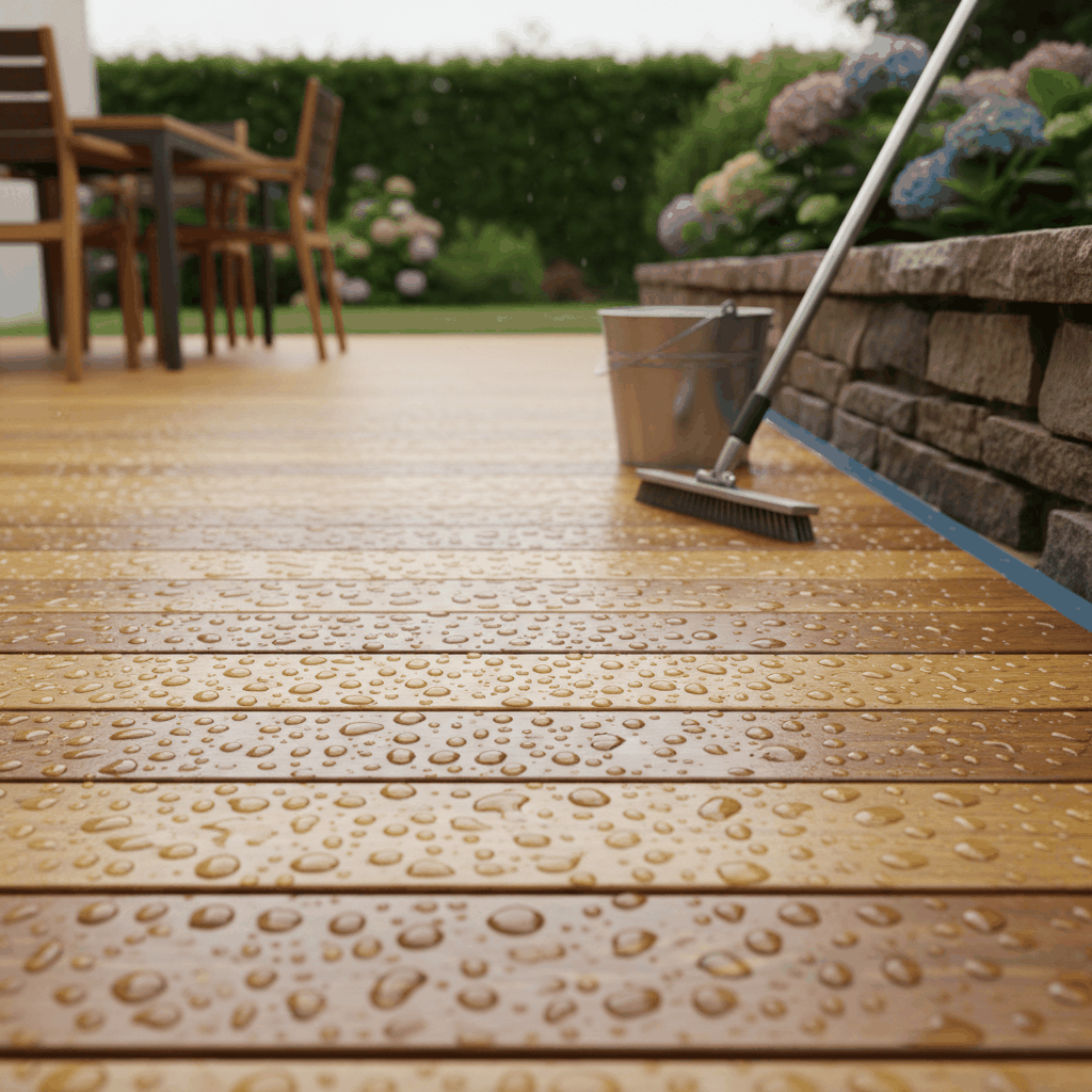 Terrasse bois hydrofuge