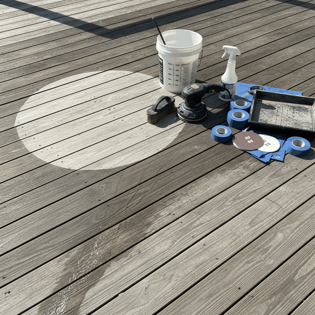 Traitement complet terrasse bois