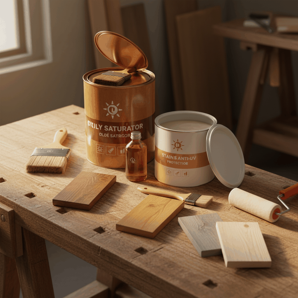 Produits de protection UV pour le bois